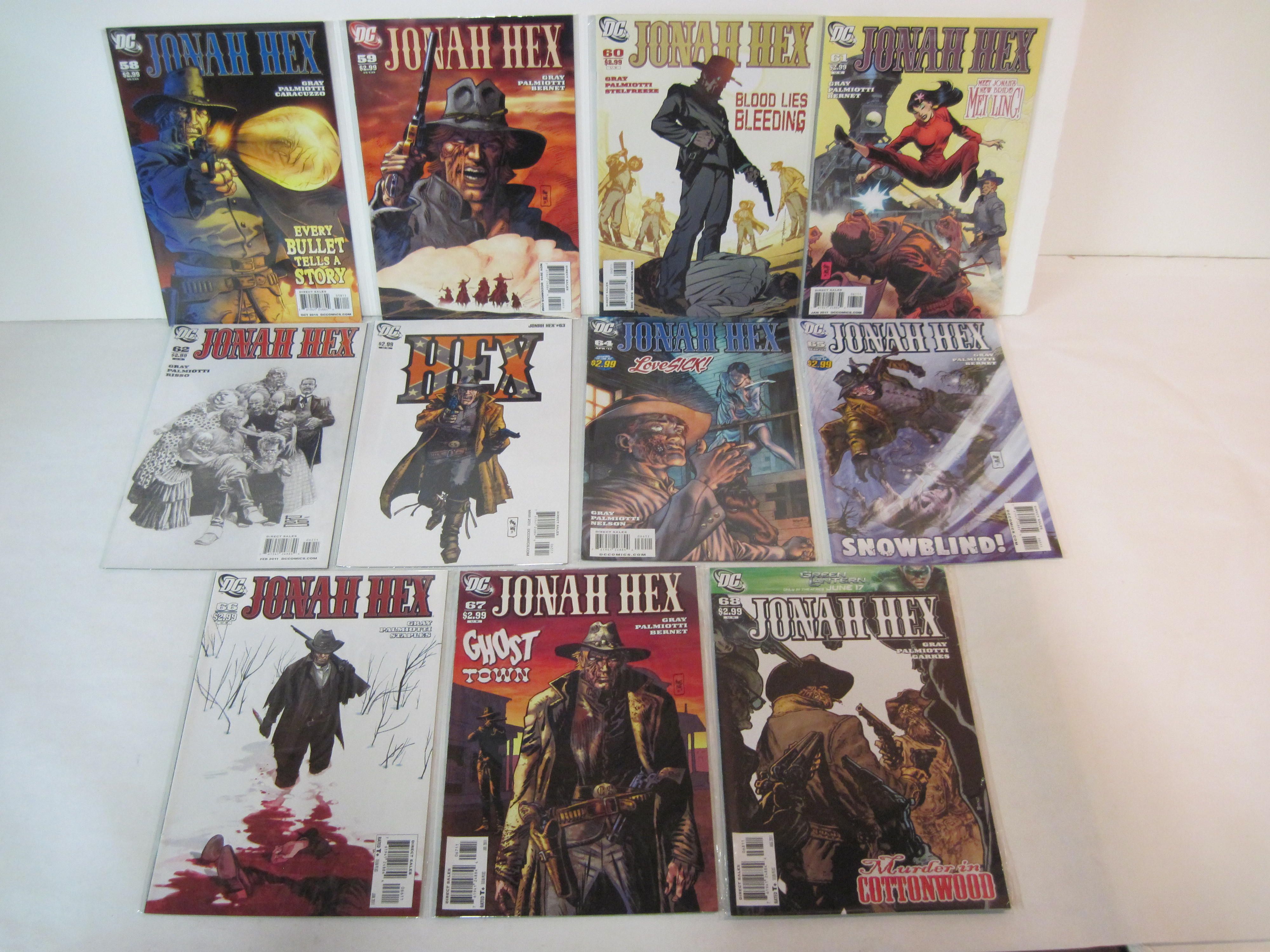 COMPLETE SET OF JONAH HEX #1 68 NM/M DC COMICS 2006 2011 GRAY JIMMY