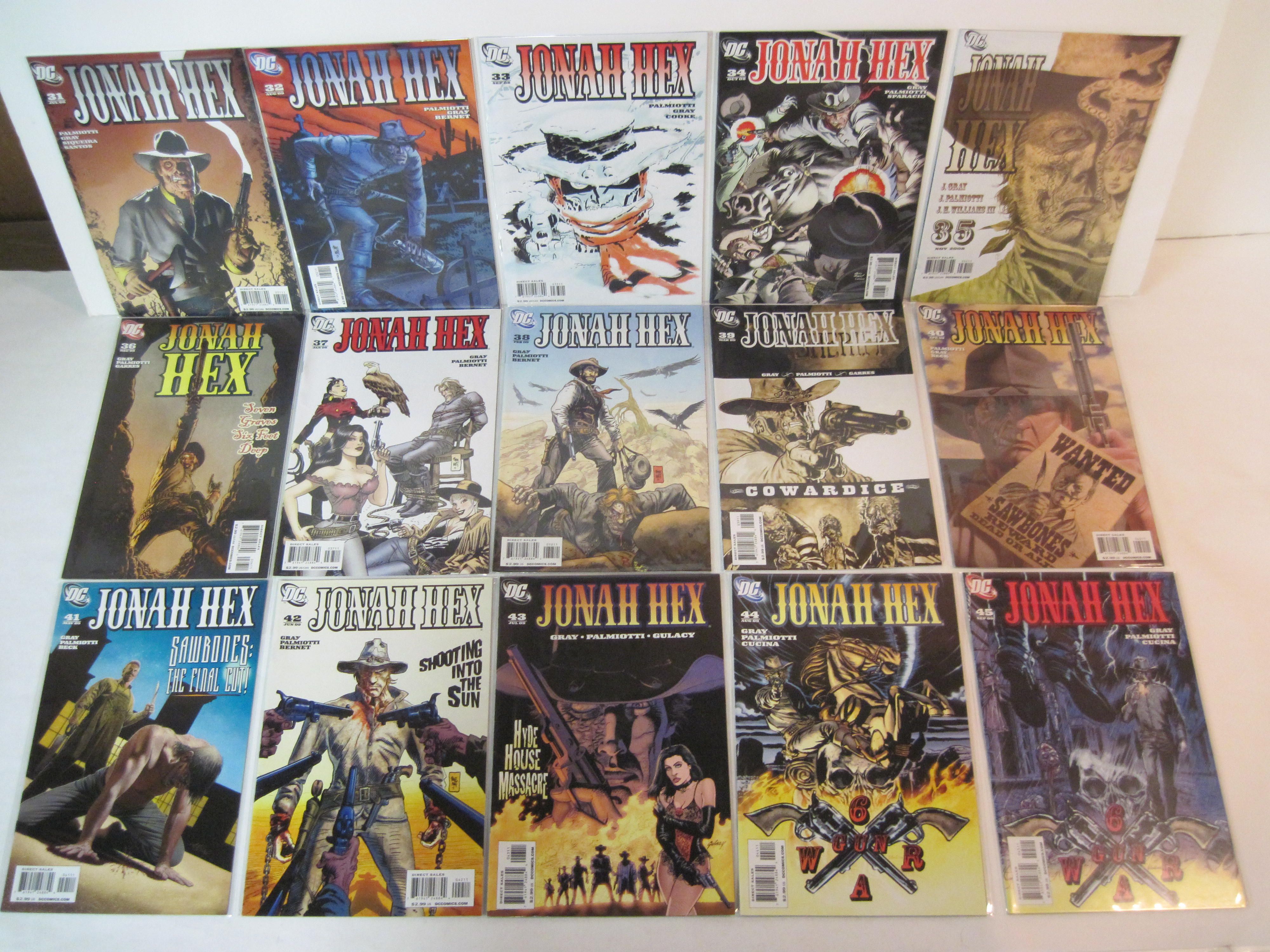 COMPLETE SET OF JONAH HEX #1 68 NM/M DC COMICS 2006 2011 GRAY JIMMY