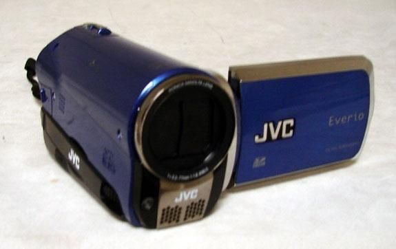 JVC Everio GZ MS120 Camcorder Topaz Blue