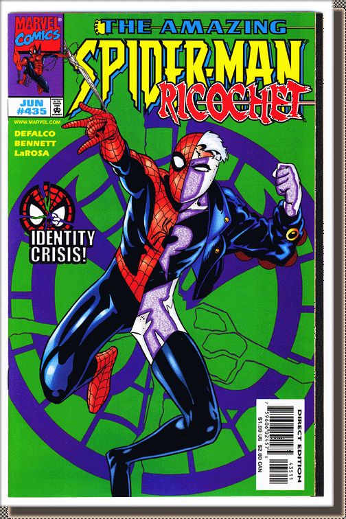 Amazing Spider Man 435 Spiderman Black Tarantula Kaine