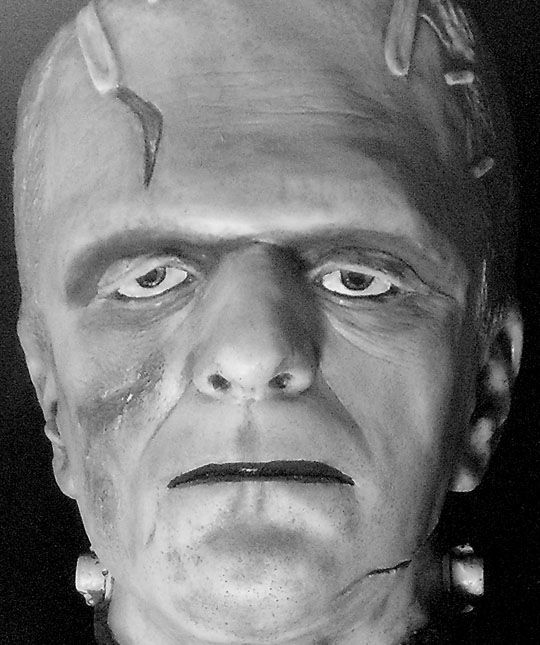 Boris Karloff Monster Bust from The Bride