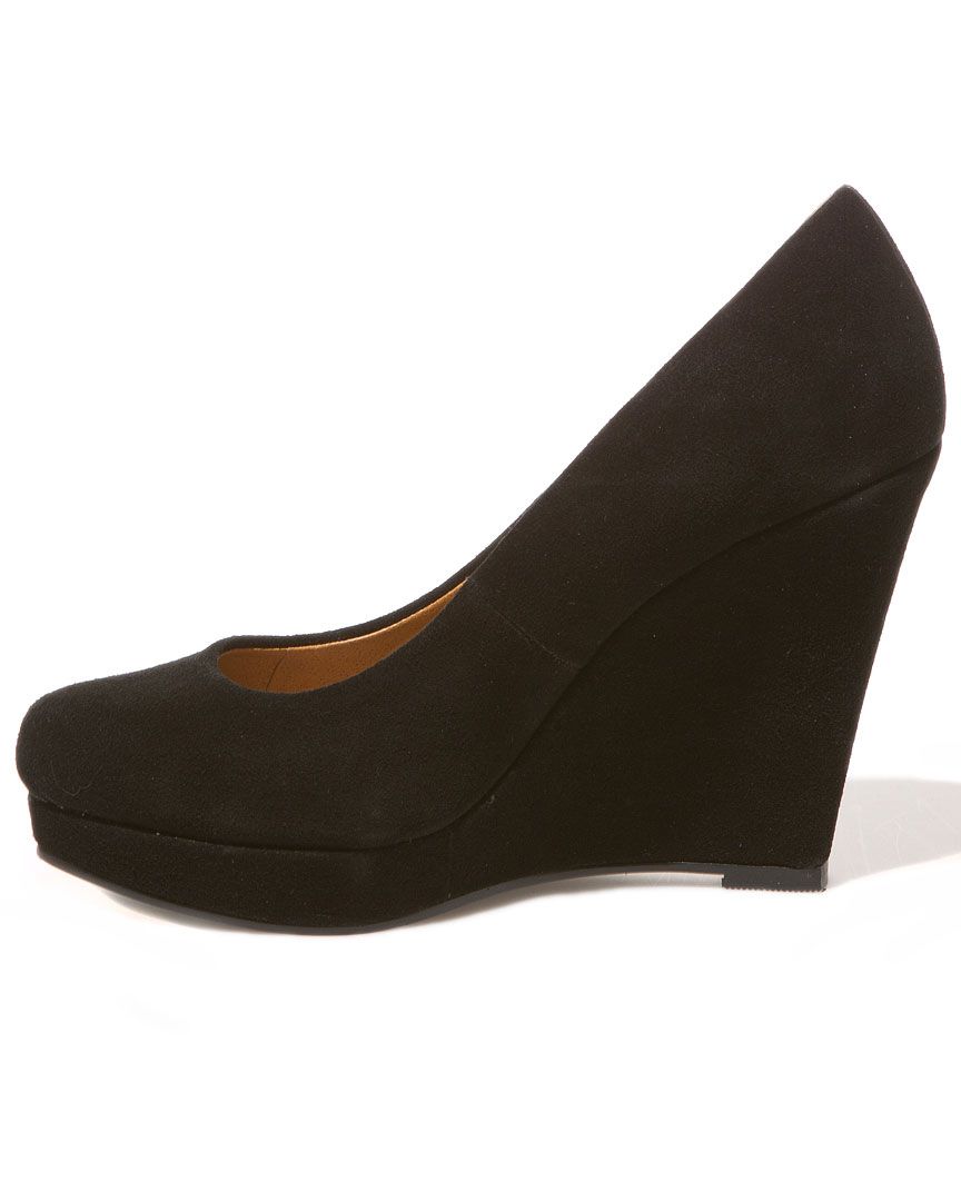 Kelsi Dagger Danelle Suede Wedge Pump