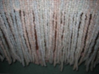 Kennebunk Weavers Fab Hand Woven Throw Boucle Yarn Afghan Cottage