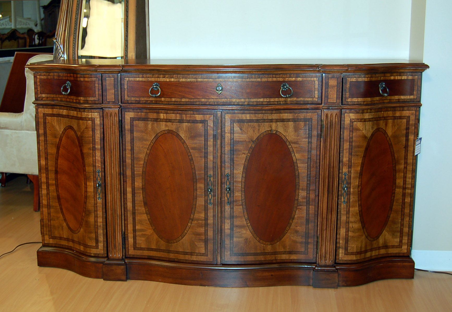 Mahogany Inlaid Buffet