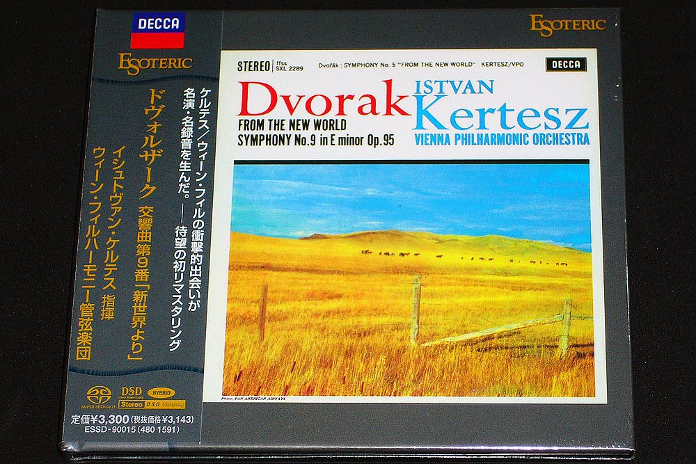 Esoteric SACD Dvorak from The New World Kertesz New