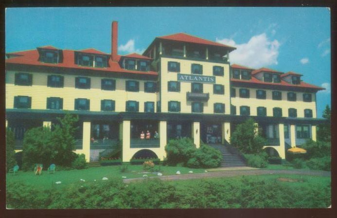 061209 Atlantis Hotel Kennebunk Beach Maine Me Postcard