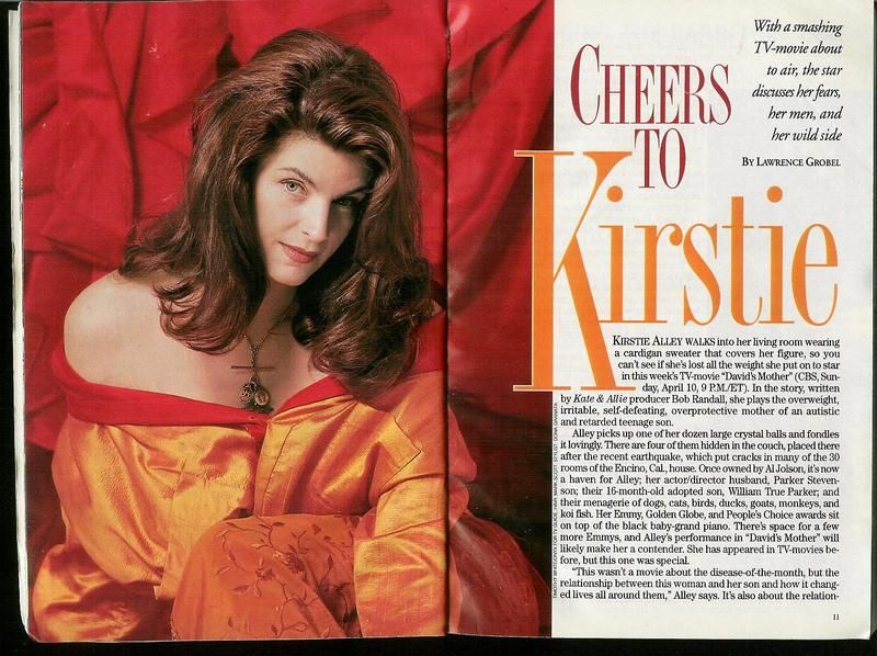 TV Guide 94 Kirstie Alley Cheers Travolta Rescue 911