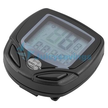 Bike Bicycle Odometer Speedometer KM Miles Measurement