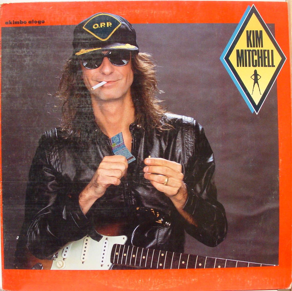 Kim Mitchell Akimbo Alogo LP VG 90257 1 Vinyl 1984 Record