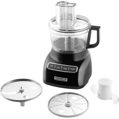 KitchenAid KFP0711 Food Processor Onyx Black