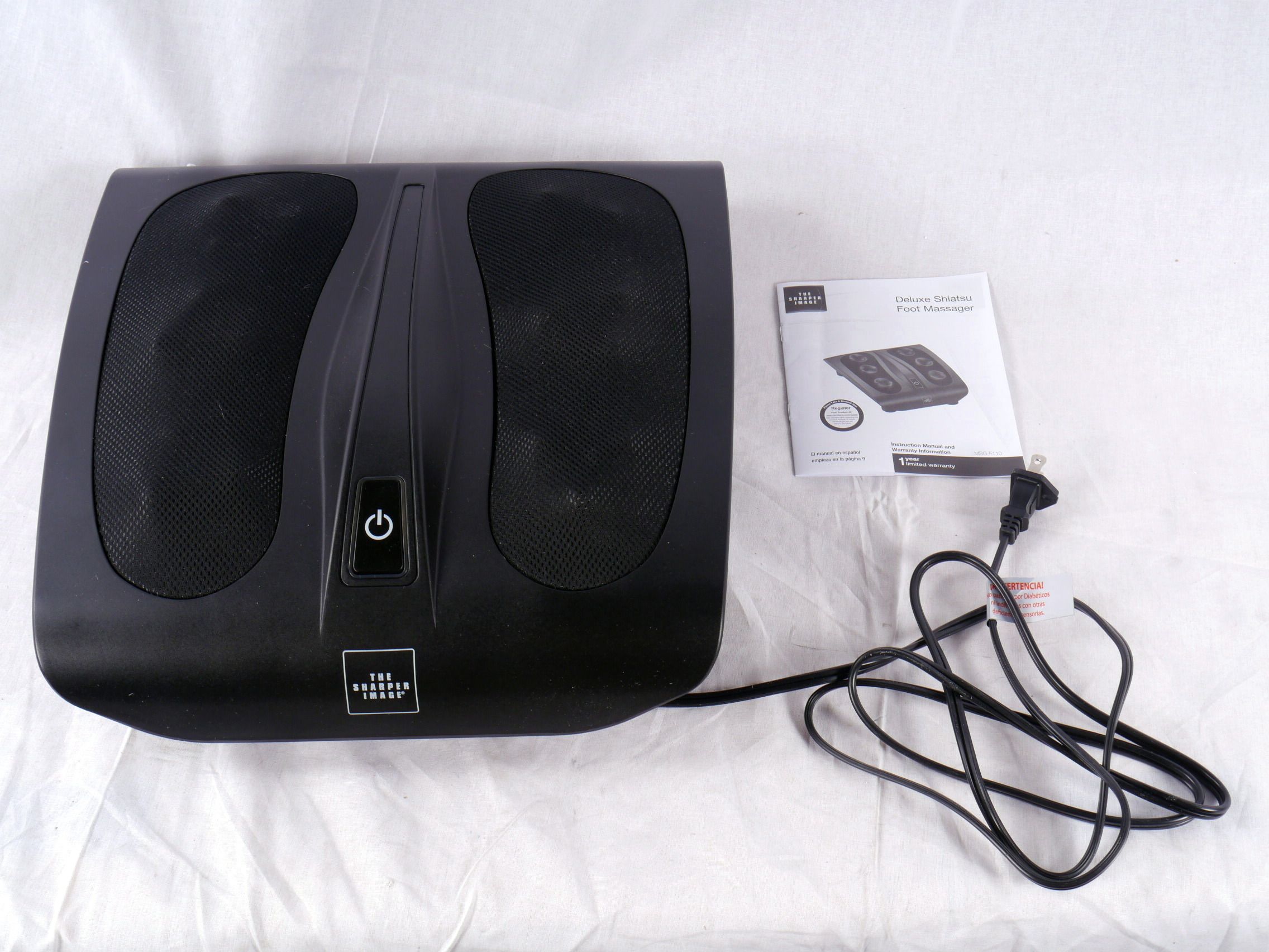 The Sharper Image Deep Kneading Shiatsu Foot Massager