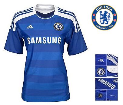 Chelsea Home Ladies Womens Football Soccer Shirt Jersey 2011 12