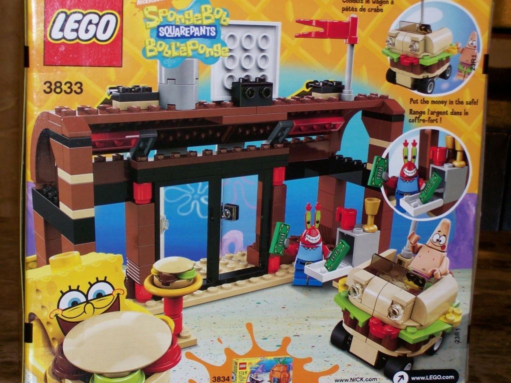 Lego Spongebob Squarepants Krusty Krab Adventures 3833