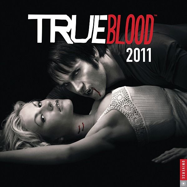 True Blood TV Series 2011 Vampire Wall Calendar SEALED