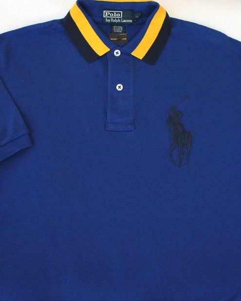 98 Polo Ralph Lauren Big Pony Mesh Shirt L Large