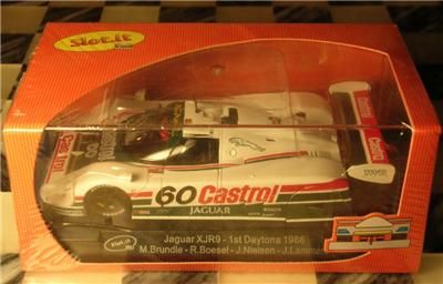 Slot It Jaguar XJR9 SICA07C Castrol 60 Daytona for SCX Ninco Carrera