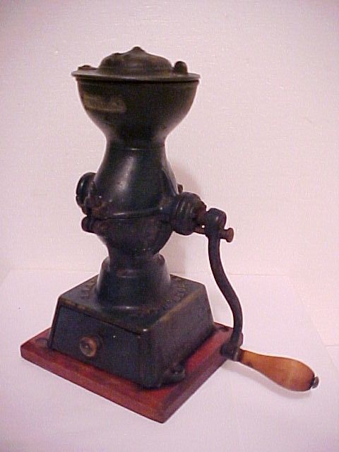 Landers Frary Clark 11 Cast Iron Coffee Grinder Mill