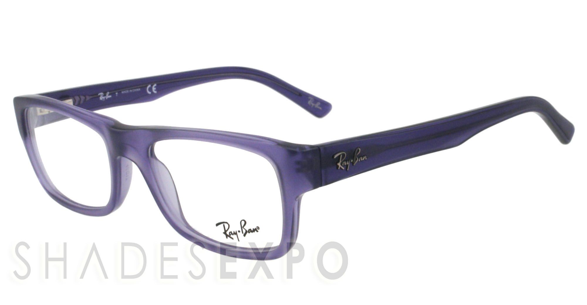 New Ray Ban Eyeglasses RB 5268 Purple 5122 48mm RB5268