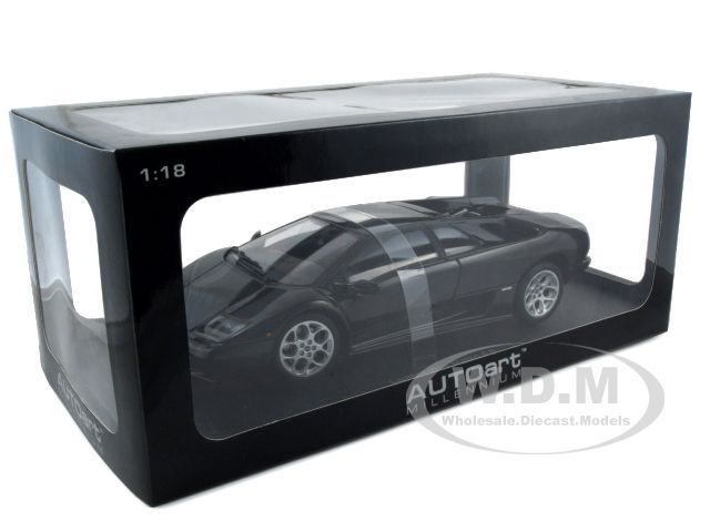 Lamborghini Diablo 6 0 Black 1 18 Diecast Model Autoart