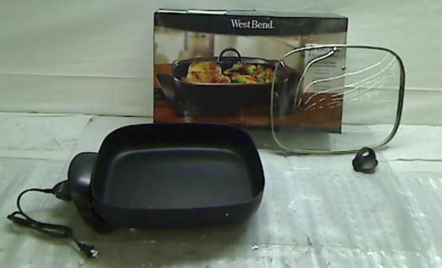 West Bend Large Deep Skillet Electric Skillet TADD