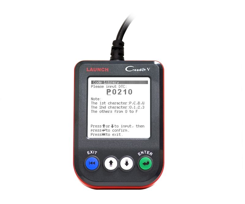 Launch Creader V Car Scanner OBD2 OBDII Tool Diagnostics