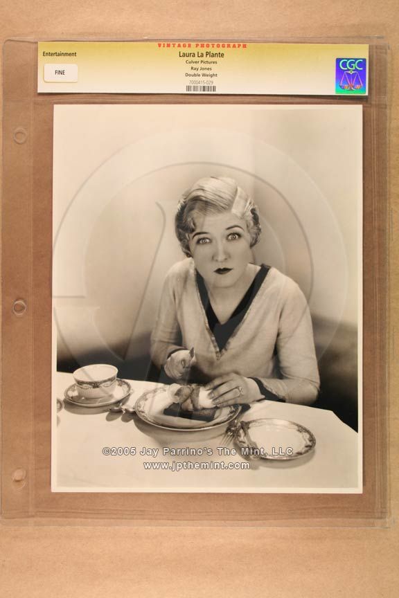 GG751 Vintage CGC Photo Laura La Plante