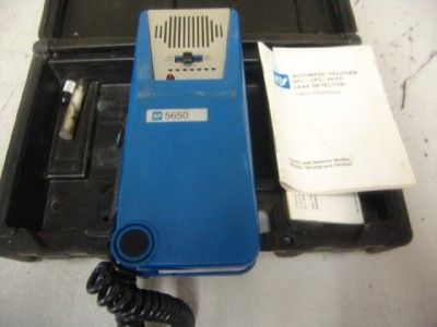 TIF Instruments 5650 Automatic Halogen Leak Detector 6