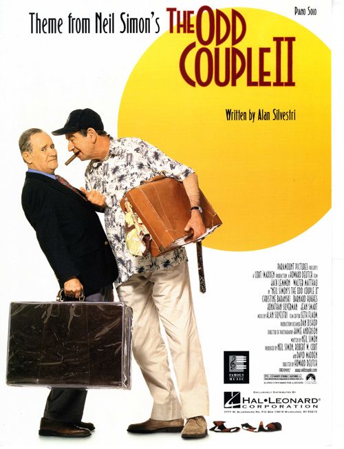 ODD COUPLE II THEME – JACK LEMMON, WALTER MATTHAU NEAT PHOTO   MOVIE