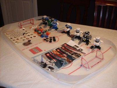 Lego 2003 NHL Hockey Lot Ice Rink 8544 3542 10127 3543 3541 Slammer