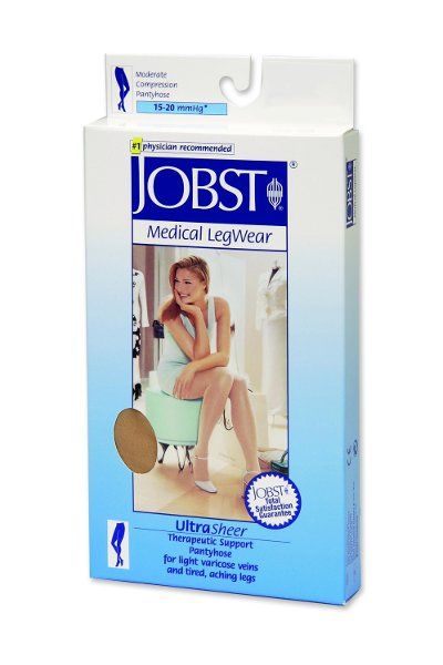 Jobst Medical Legwear Waist High Shaping Pantyhose SM