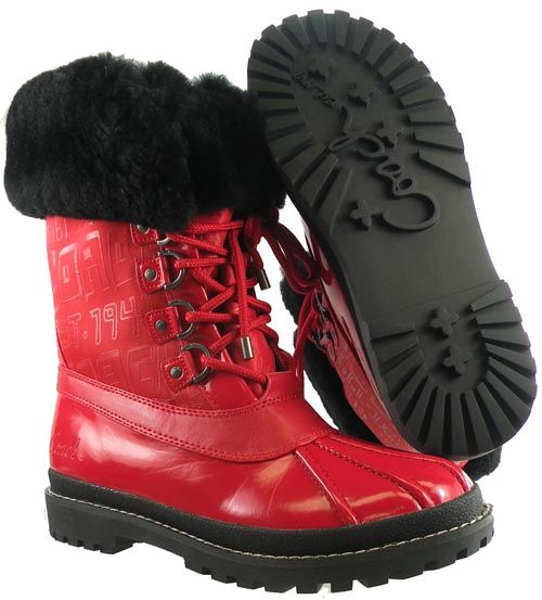 New $228 Coach Leonora Heavyweight Snow Women Boots 7