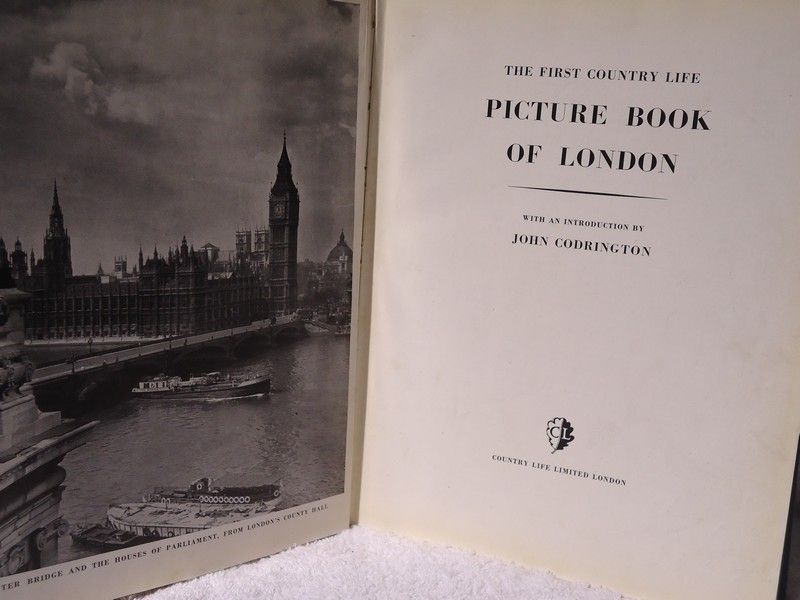 1955 The First Country Life Picture Book of London Volumes 1