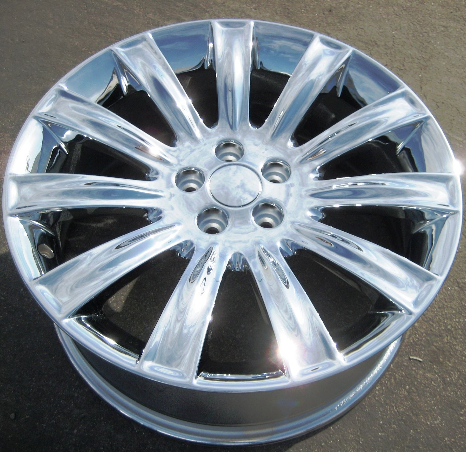 Your Stock 4 New 20 Factory Lincoln MKS MKX Chrome Wheels Rims