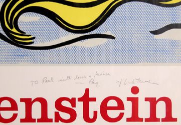 Roy Lichtenstein Hopeless Signed Silkscreen 1968