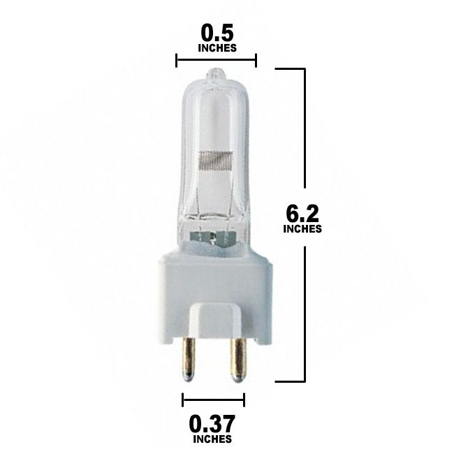 BRAND NEW OSRAM 250W 24V 64654 HLX GY9.5 T4 Halogen Light Bulb