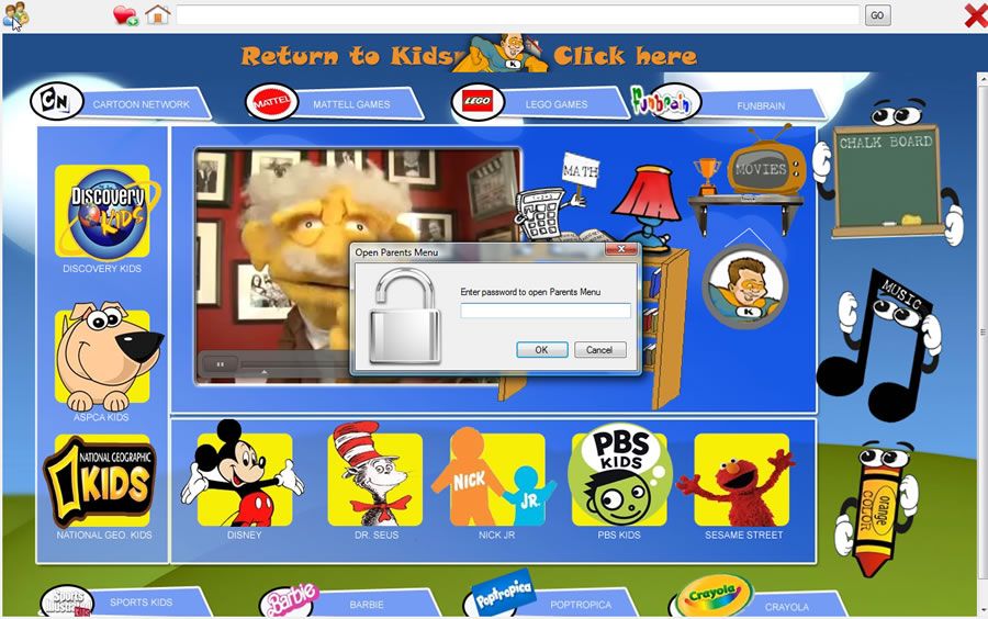 Kids netSafe Parent Admin Login