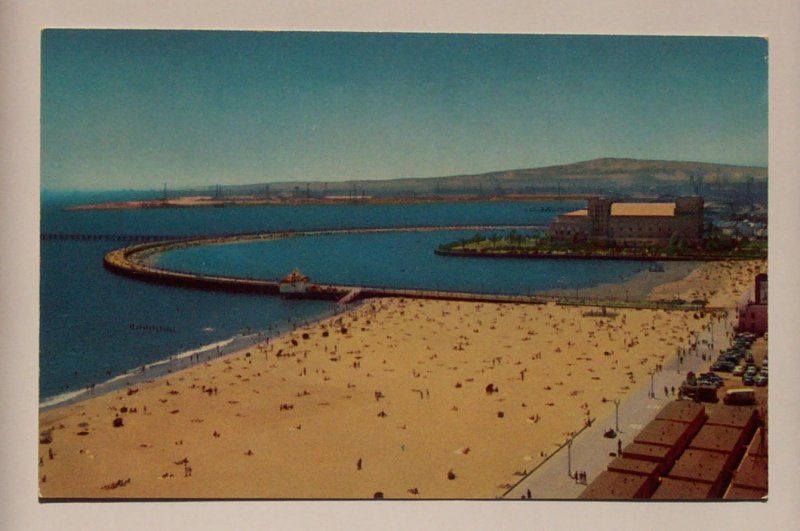 1950s Old Cars Rainbow Pier Auditorium Long Beach CA PC