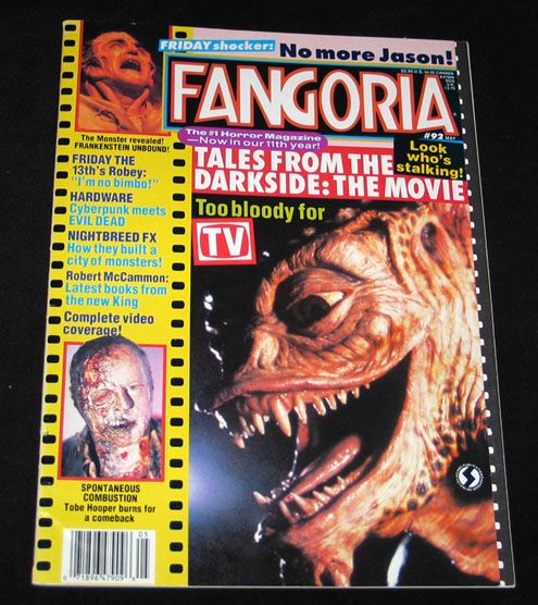 1990 Fangoria 92 Nightbreed Darkside Louise Robey LN