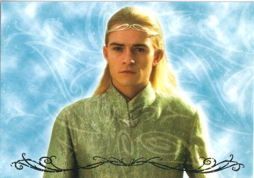 The Lord of The Rings Legolas Formal Postcard 2004 New