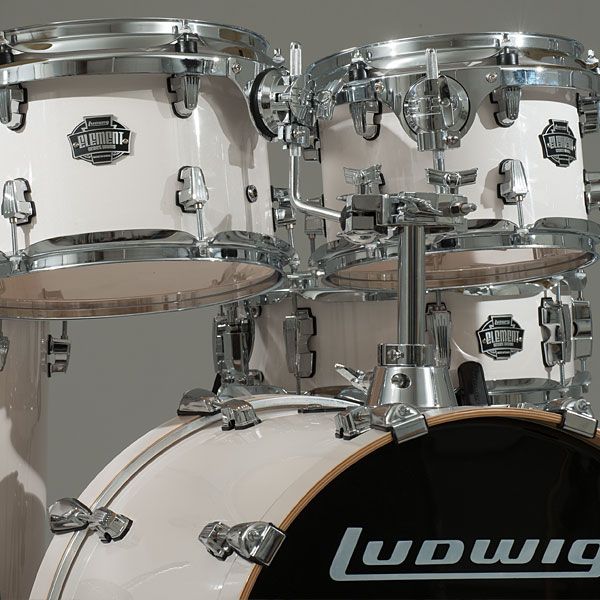 Ludwig Element 2013 Drive Birch Drum Set 5 Piece Shell Pack Sunburst