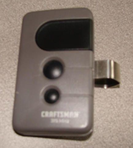 Craftsman Garage Door Opener Remote Control 3 Black Button 53753