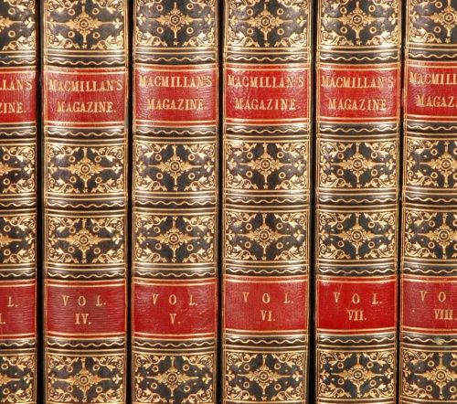 1860 4 10VOL Macmillans Magazine Ed by David Masson