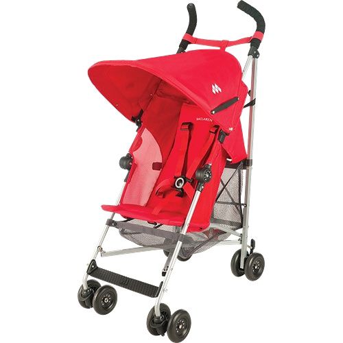 Maclaren Globetrotter Stroller Scarlet 2012