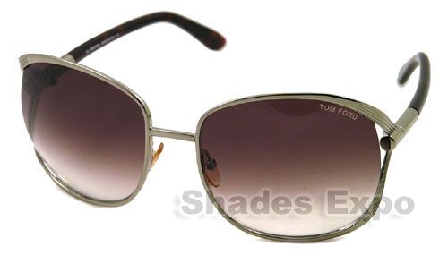 New Tom Ford Sunglasses TF 40 Margaux Gunmetal TF40 G43