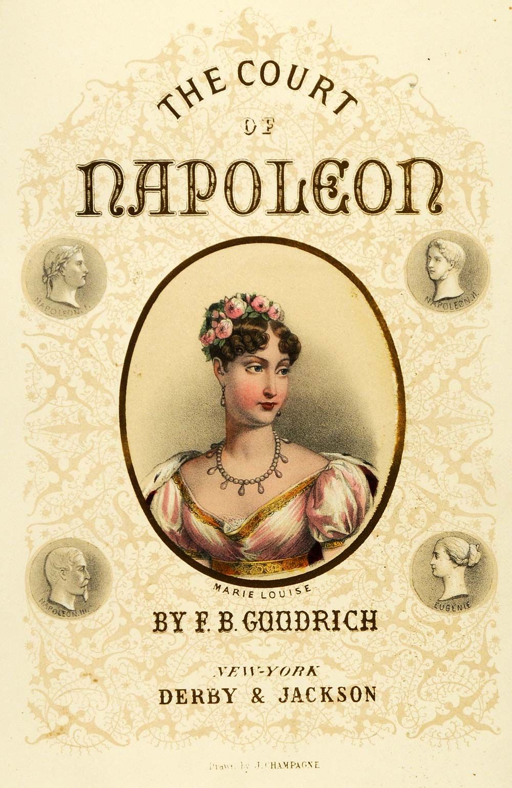 Napoleon Royal Court France Cover Marie Louise Portrait