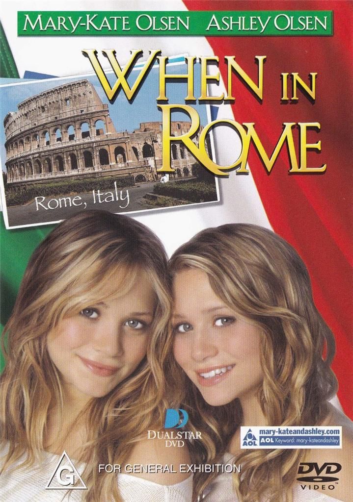 When in Rome New SEALED DVD R4 Mary Kate Ashley Olsen