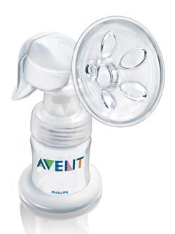 Philips Avent Manual Breast Pump BPA Free Bottle