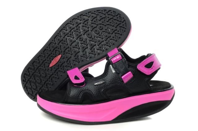 MBT Noctilucent Pink 2 Sandals Rocker Bottom Shoes