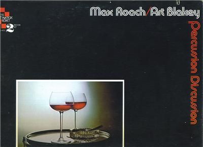 Art Blakey Max Roach Percussion Discussion 2LPs NM EX