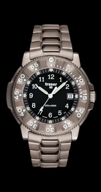 Traser H3 P6506 100 Titanium Tritium Military Watch